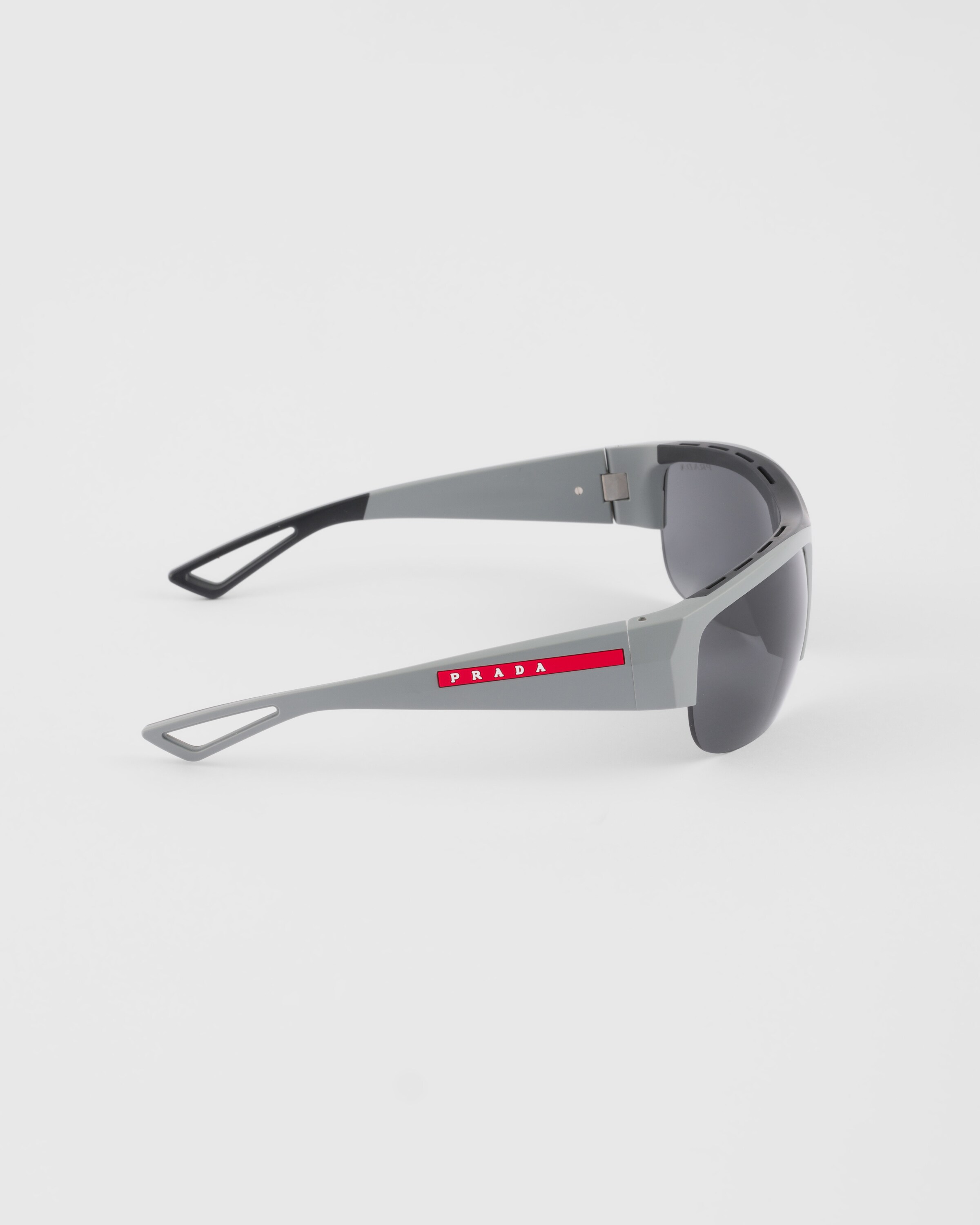 Prada Linea Rossa Active Sunglasses In Slate Gray Lenses