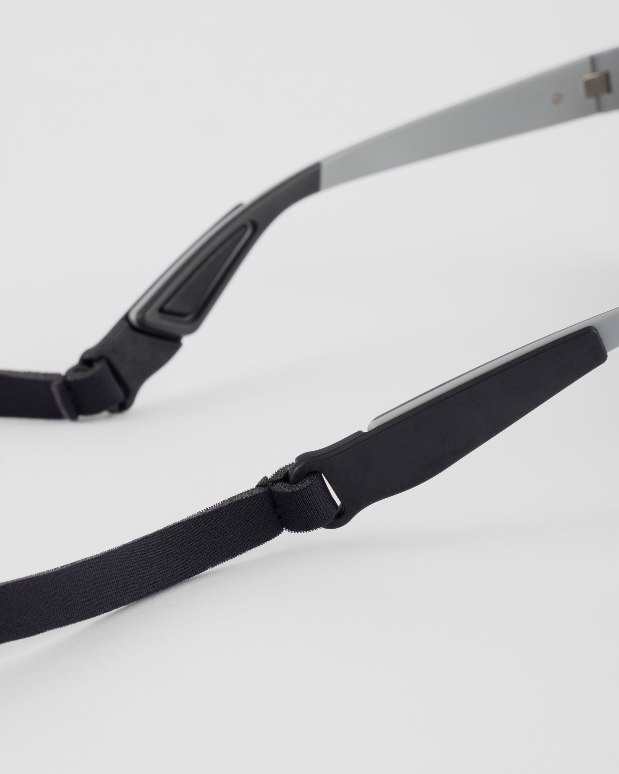 Prada Linea Rossa Active Sunglasses In Silver Chromed Lenses