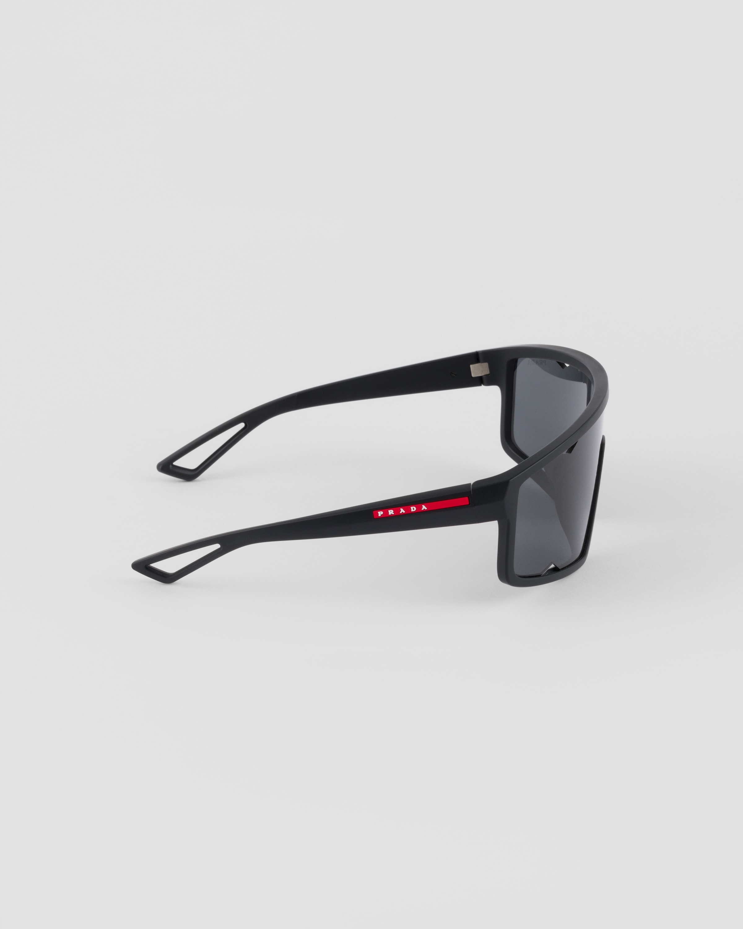 Prada Linea Rossa Active Sunglasses In Slate Gray Lenses