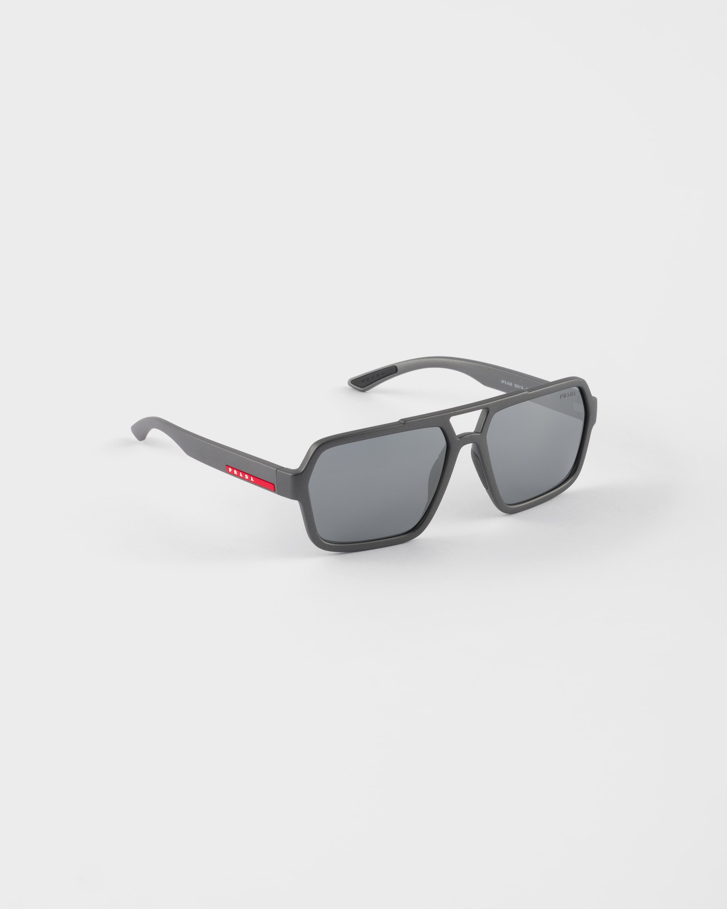 Mirrored Carbon Lenses Prada Linea Rossa sunglasses | PRADA