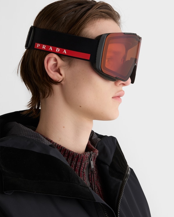 Prada Linea Rossa by Oakley snow goggle - Torch/Persimmon Lenses Prada Linea Rossa by Oakley snow goggle - Torch/Persimmon Lenses