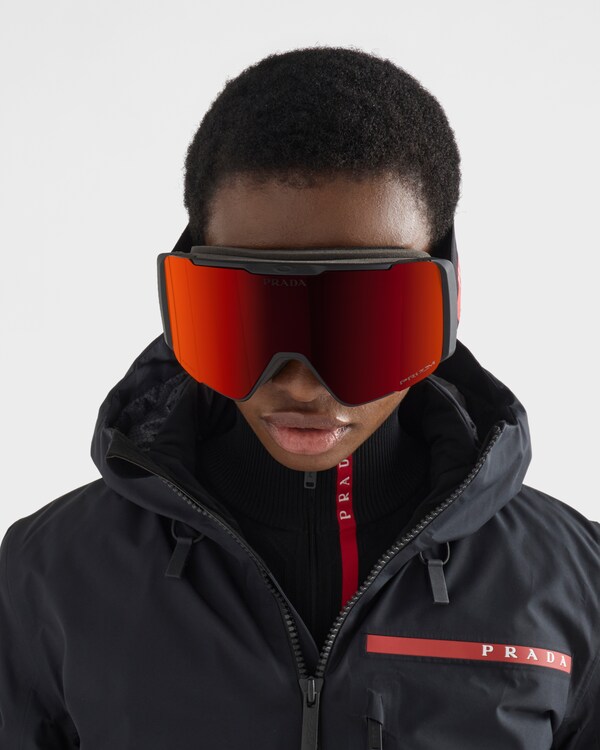 Prada Linea Rossa by Oakley snow goggle - Torch/Persimmon Lenses Prada Linea Rossa by Oakley snow goggle - Torch/Persimmon Lenses