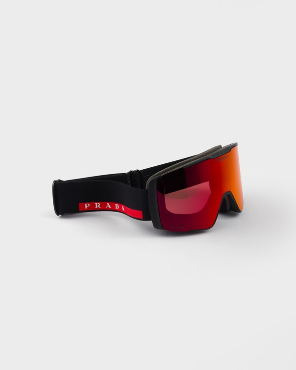 Prada Linea Rossa by Oakley snow goggle - Torch/Persimmon Lenses Prada Linea Rossa by Oakley snow goggle - Torch/Persimmon Lenses