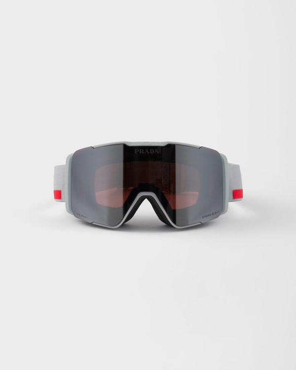 Prada Linea Rossa by Oakley snow goggle - Black/Iced Lenses Prada Linea Rossa by Oakley snow goggle - Black/Iced Lenses