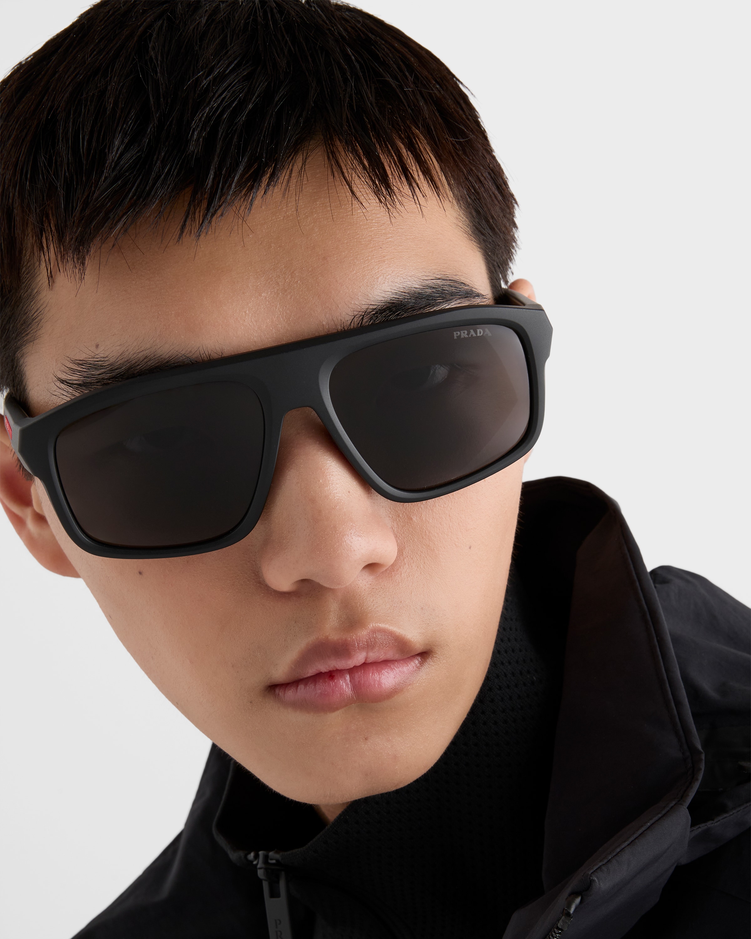Slate Lenses Prada Linea Rossa Sunglasses | PRADA - United States