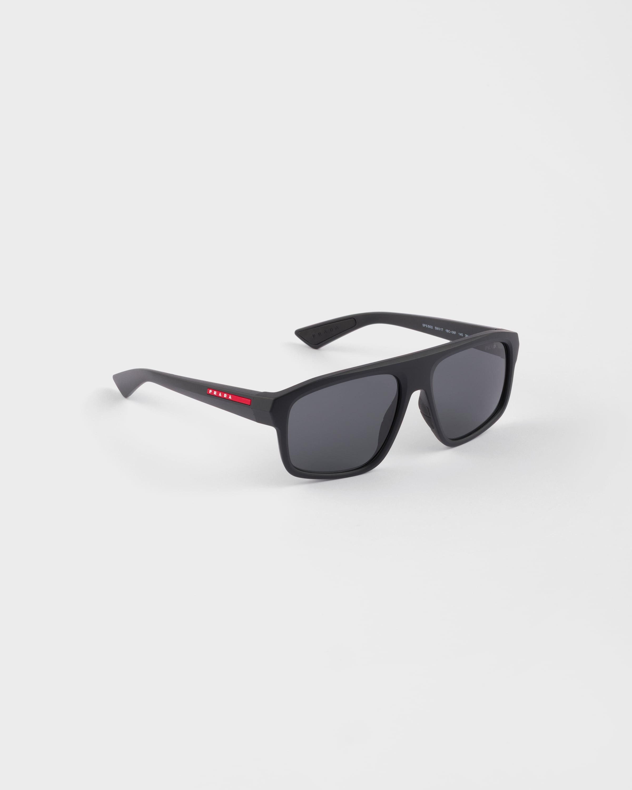 Prada Linea Rossa Sunglasses In Black