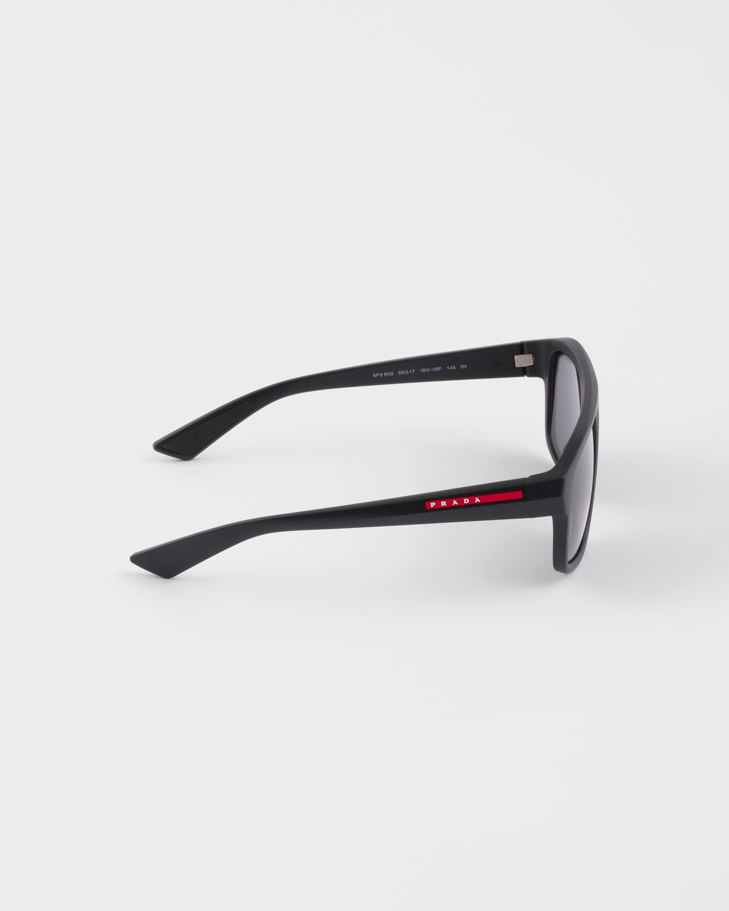 Prada Linea Rossa Sunglasses In Black