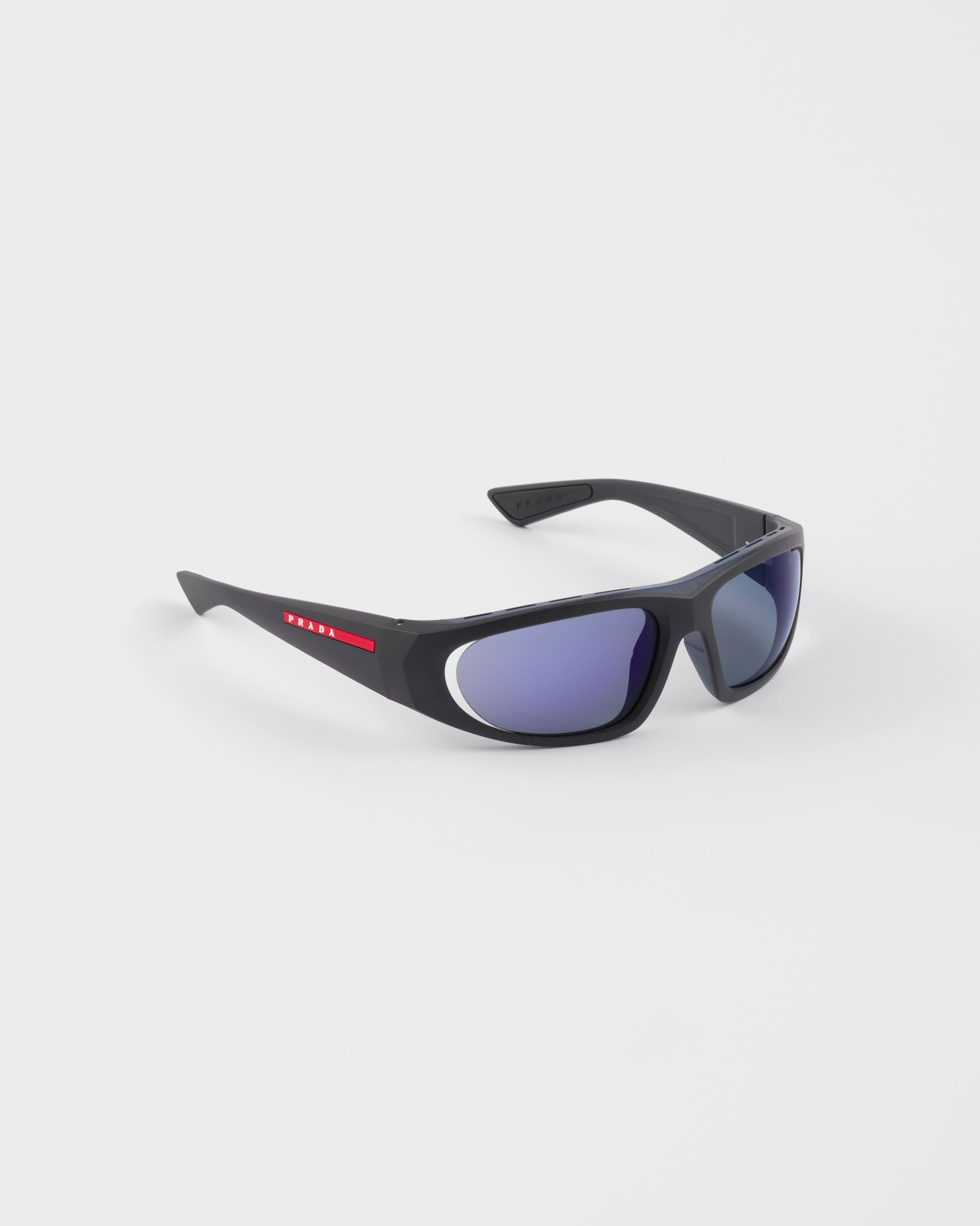 Blue lenses/Purple Prada Linea Rossa Active sunglasses | PRADA