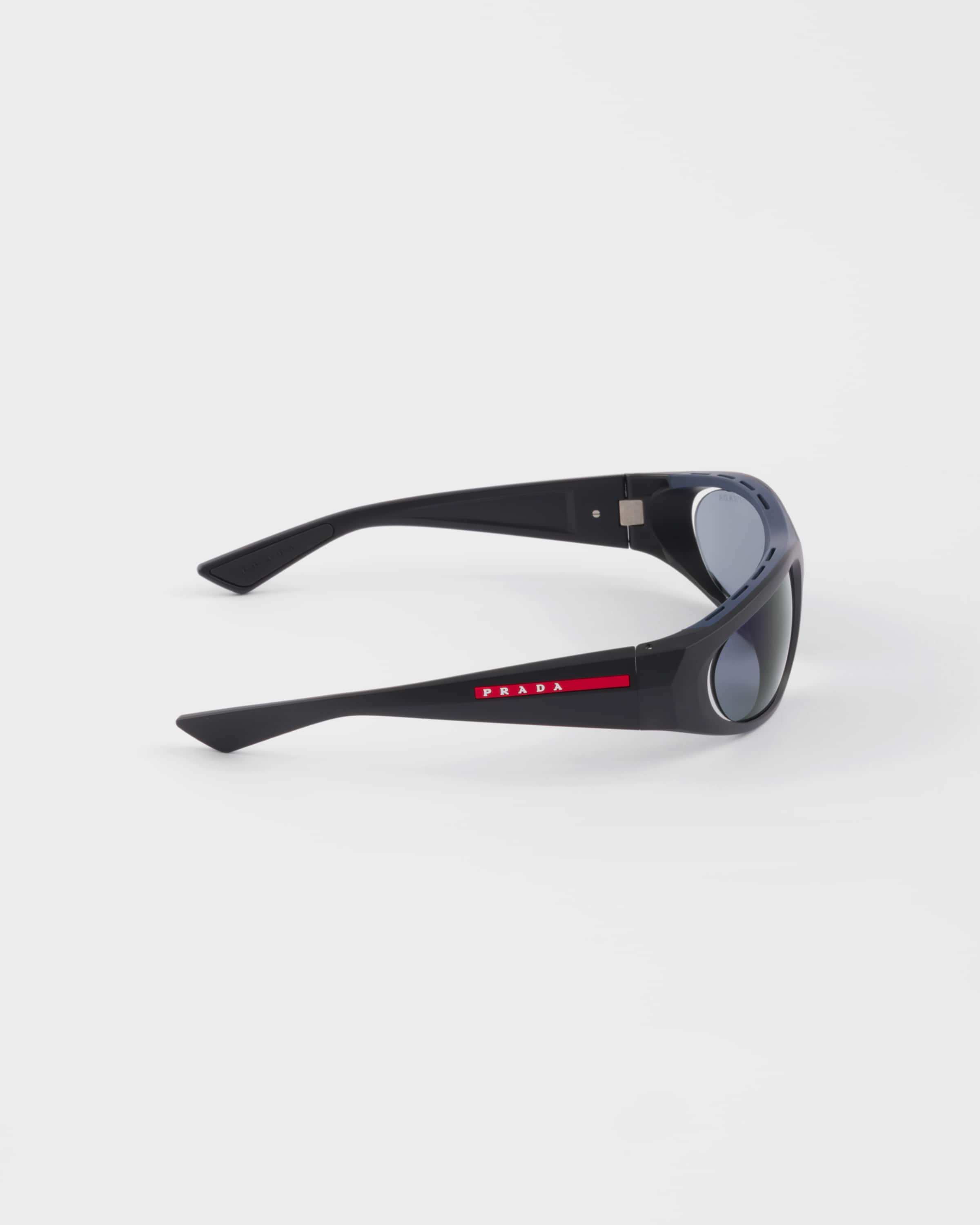 Blue lenses/Purple Prada Linea Rossa Active sunglasses | PRADA