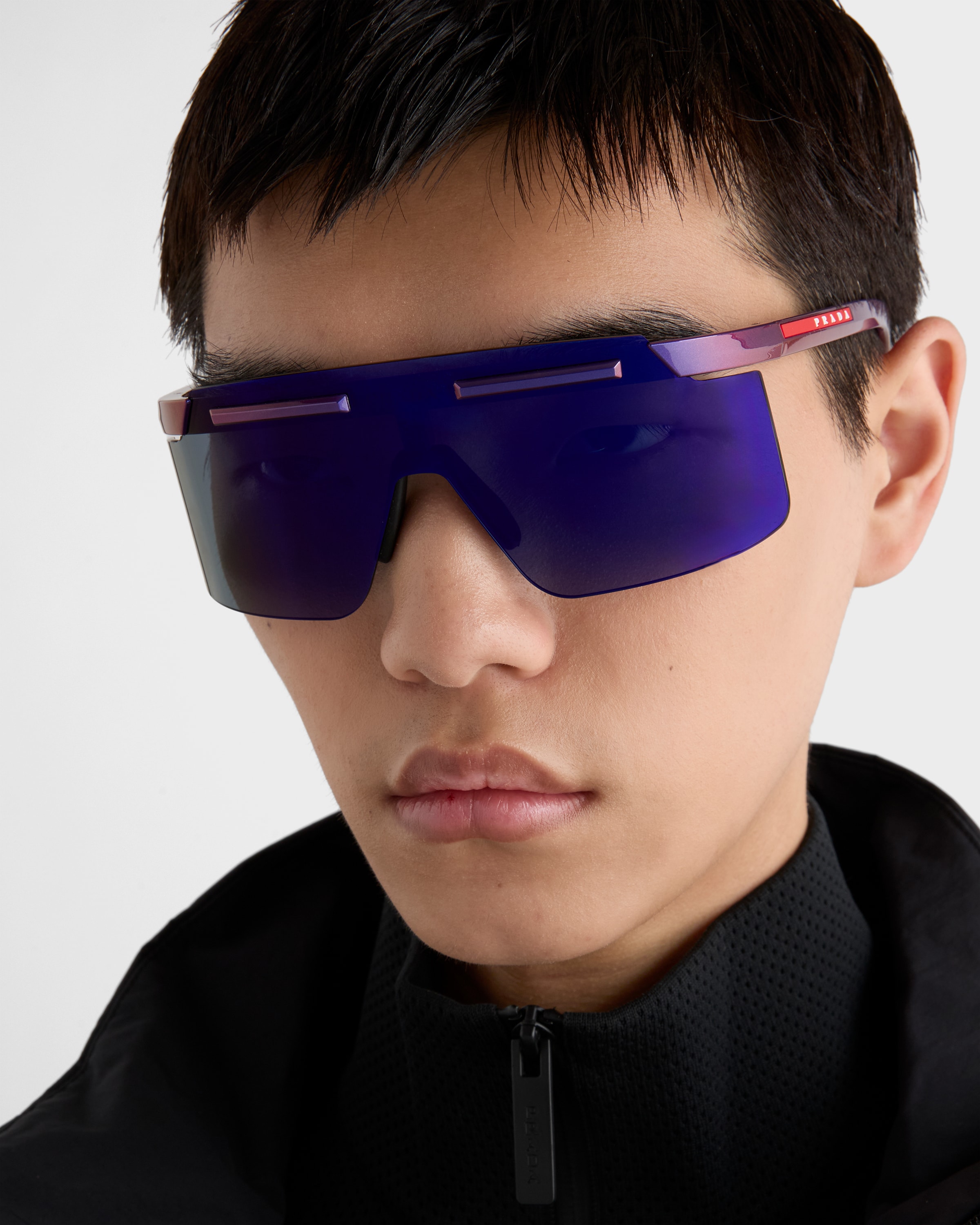 Blue Lenses/purple Prada Linea Rossa Active Sunglasses | PRADA