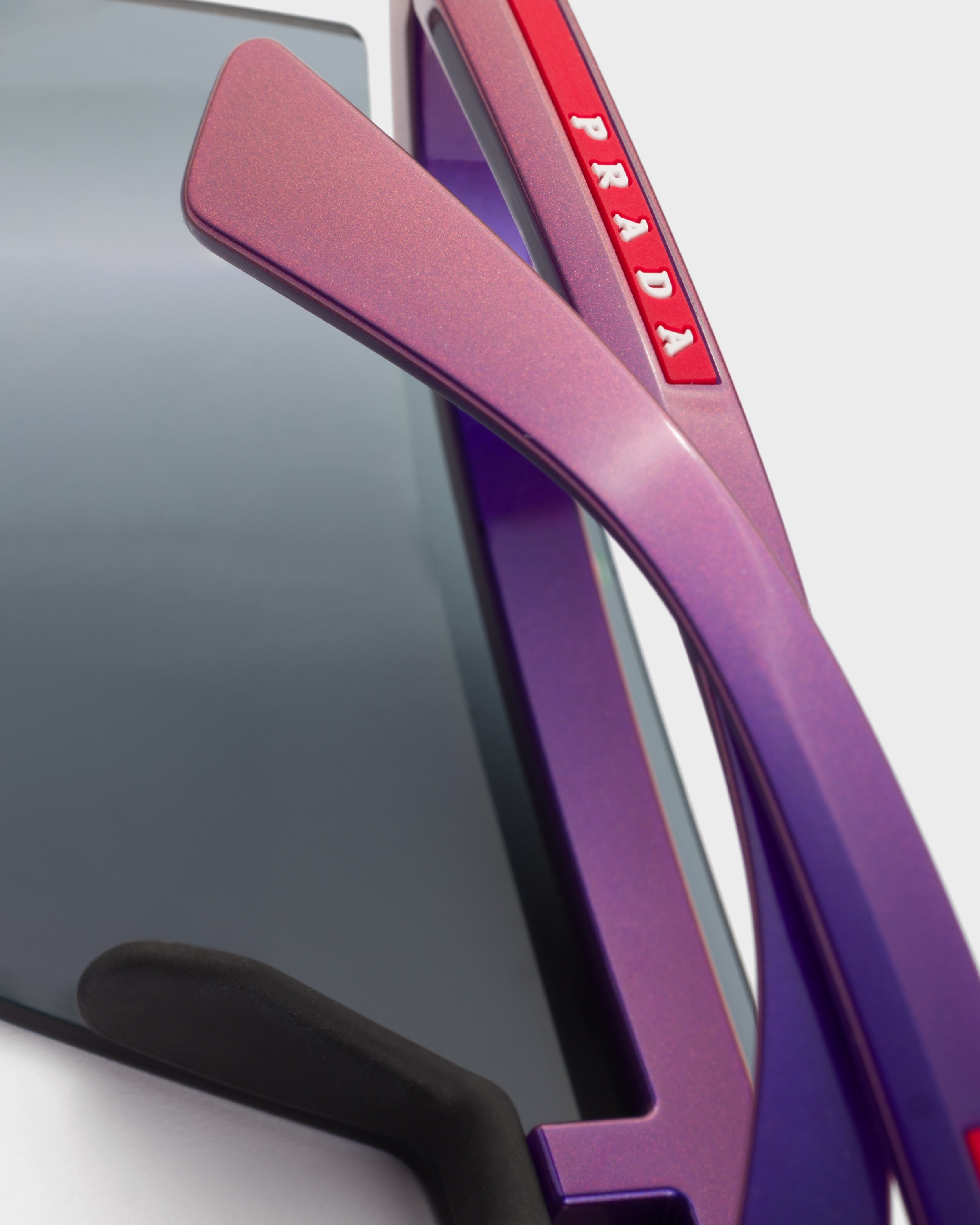 Blue lenses/Purple Prada Linea Rossa Active sunglasses | PRADA