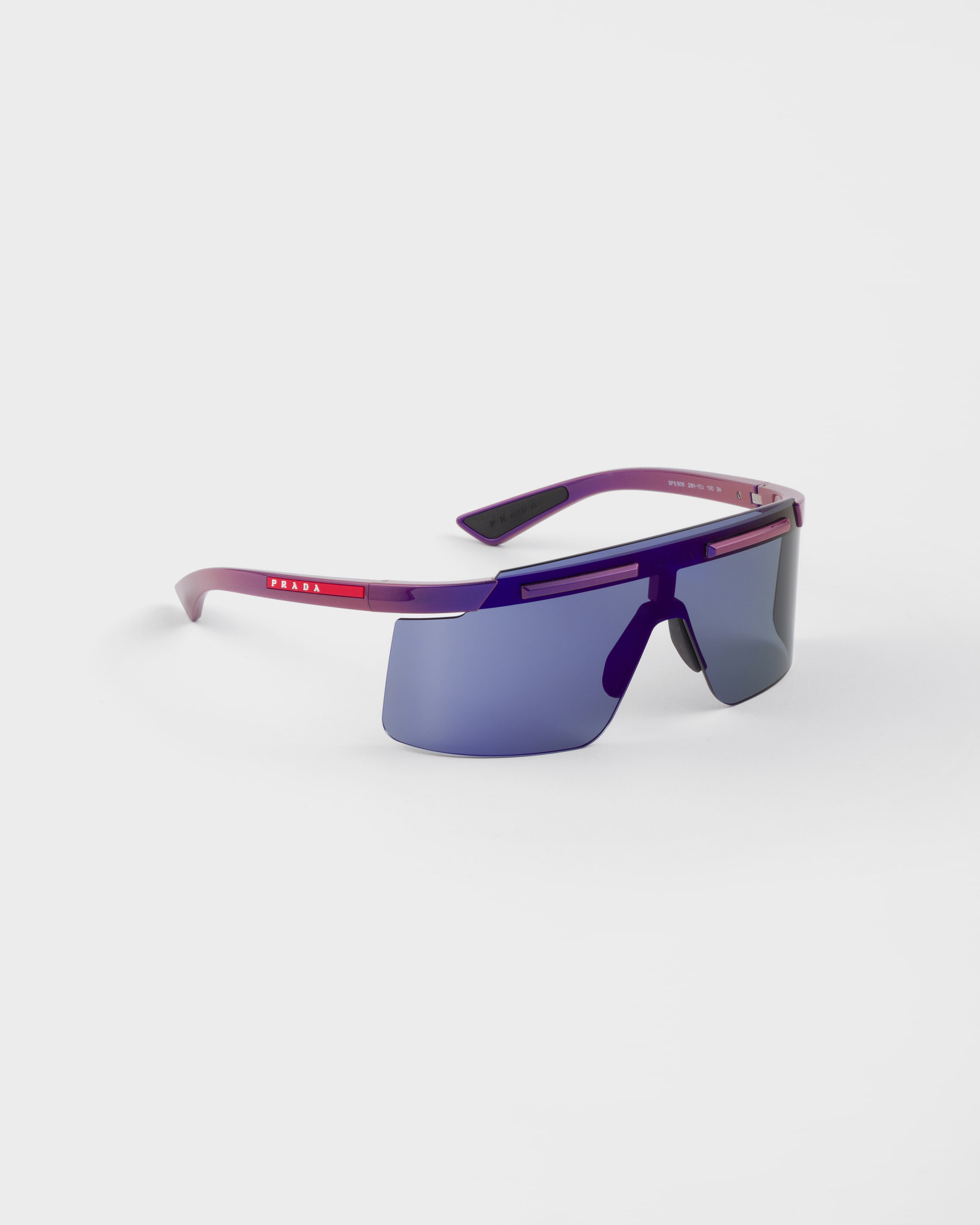 Blue Lenses/purple Prada Linea Rossa Active Sunglasses | PRADA