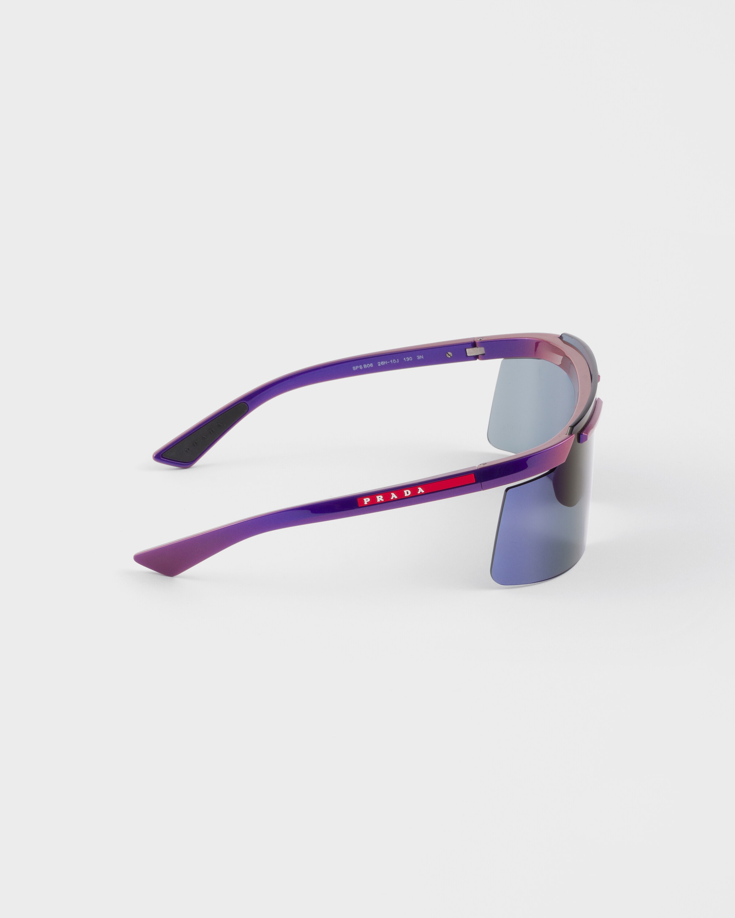 Blue lenses/Purple Prada Linea Rossa Active sunglasses | PRADA