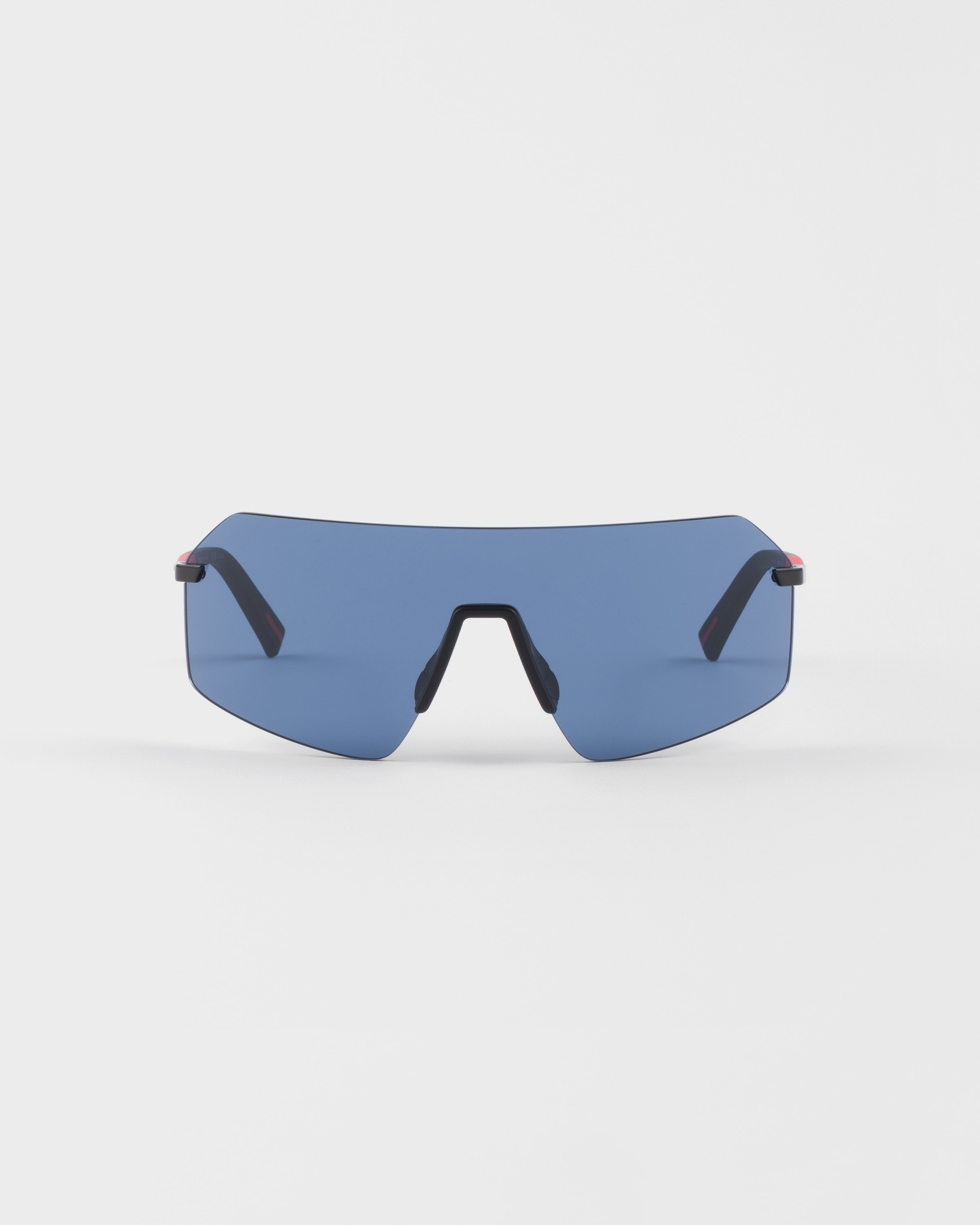 小物 Archive PRADA clear sunglasses blue PR A12S óculos de sol Transparent Blue | OculosWorld BR