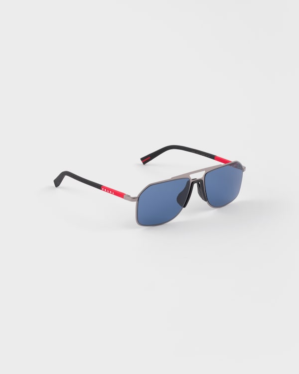 Prada Linea Rossa Sonnenbrille - Ozeanblaue Gläser Prada Linea Rossa Sonnenbrille - Ozeanblaue Gläser