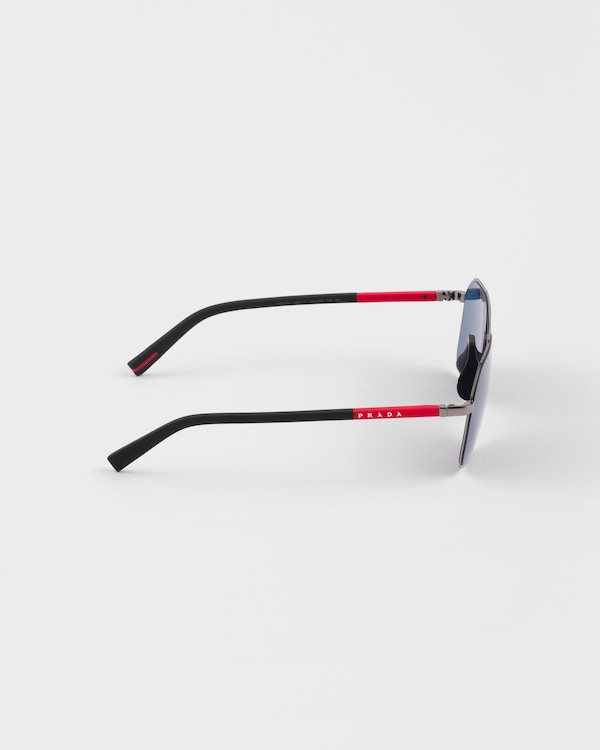 Prada Linea Rossa Sonnenbrille - Ozeanblaue Gläser Prada Linea Rossa Sonnenbrille - Ozeanblaue Gläser