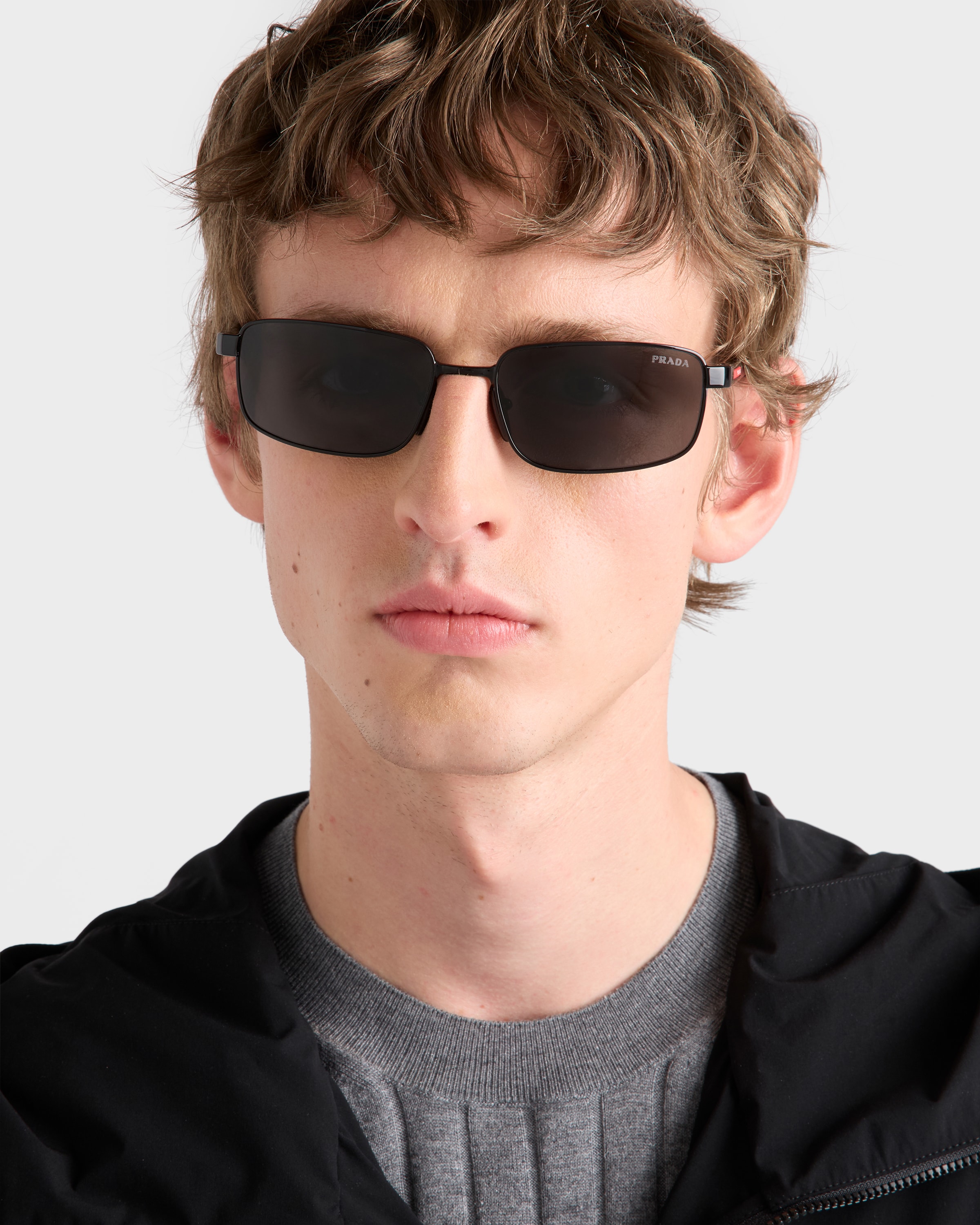 Slate Gray Lenses Prada Linea Rossa sunglasses | PRADA - Japan