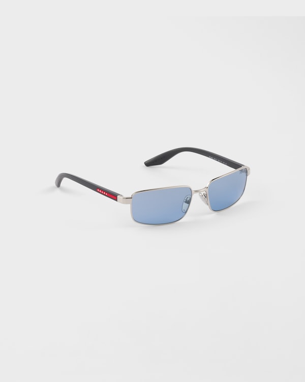 プラダ リネア ロッサ サングラス - ブルーレンズ プラダ リネア ロッサ サングラス - ブルーレンズ