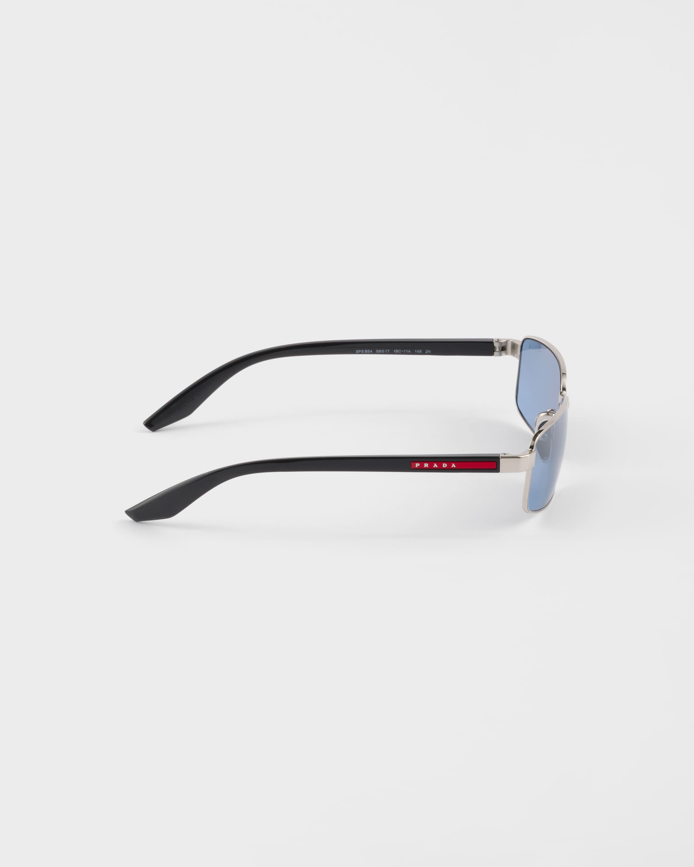 Blue Lenses Prada Linea Rossa Sunglasses | PRADA - United States