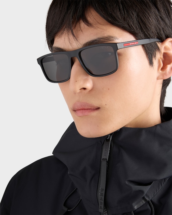 Prada Linea Rossa sunglasses - Lentes gris pizarra Prada Linea Rossa sunglasses - Lentes gris pizarra