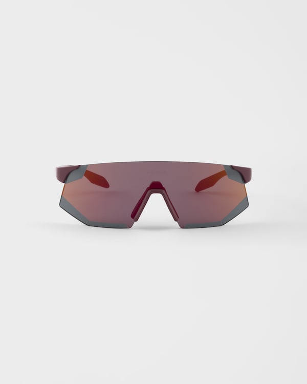 Prada Linea Rossa Active sunglasses - Verspiegelte Gläser in Flaschengrün Prada Linea Rossa Active sunglasses - Verspiegelte Gläser in Flaschengrün