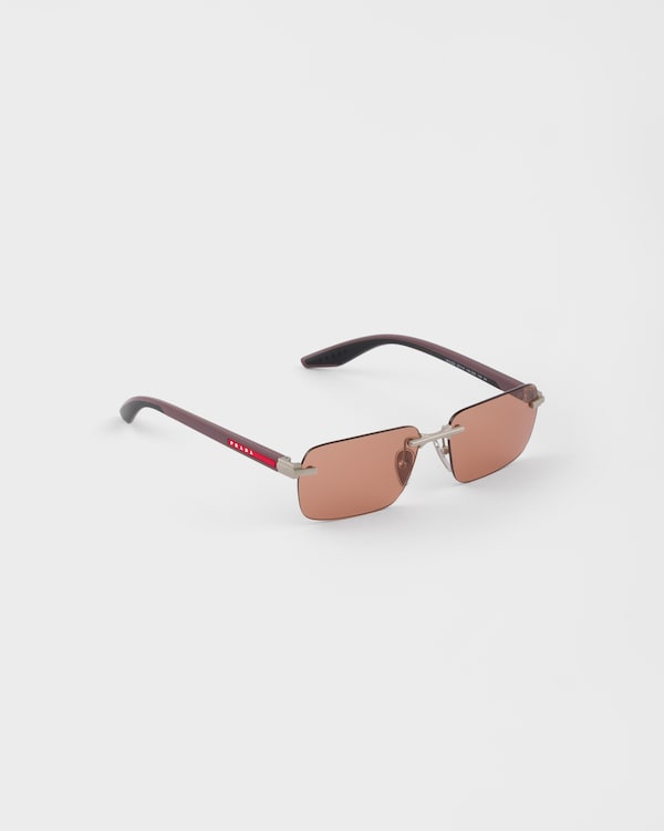 Prada Linea Rossa sunglasses - Zimtfarbene Gläser Prada Linea Rossa sunglasses - Zimtfarbene Gläser