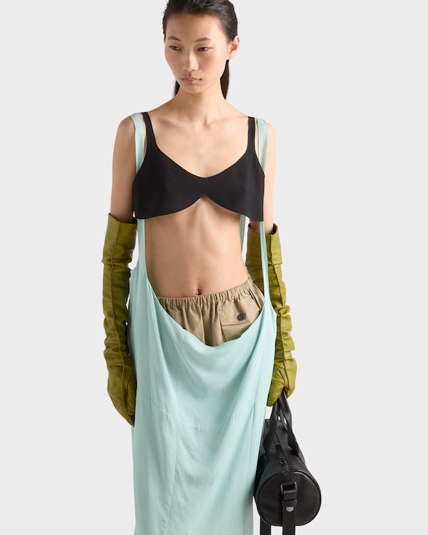 Crepe de chine top - Black Crepe de chine top - Black