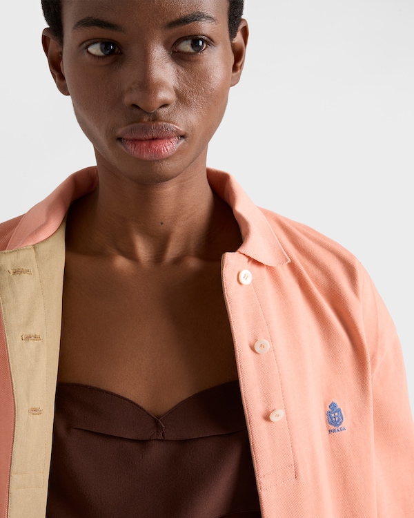 Crepe de chine top - Cocoa Brown Crepe de chine top - Cocoa Brown