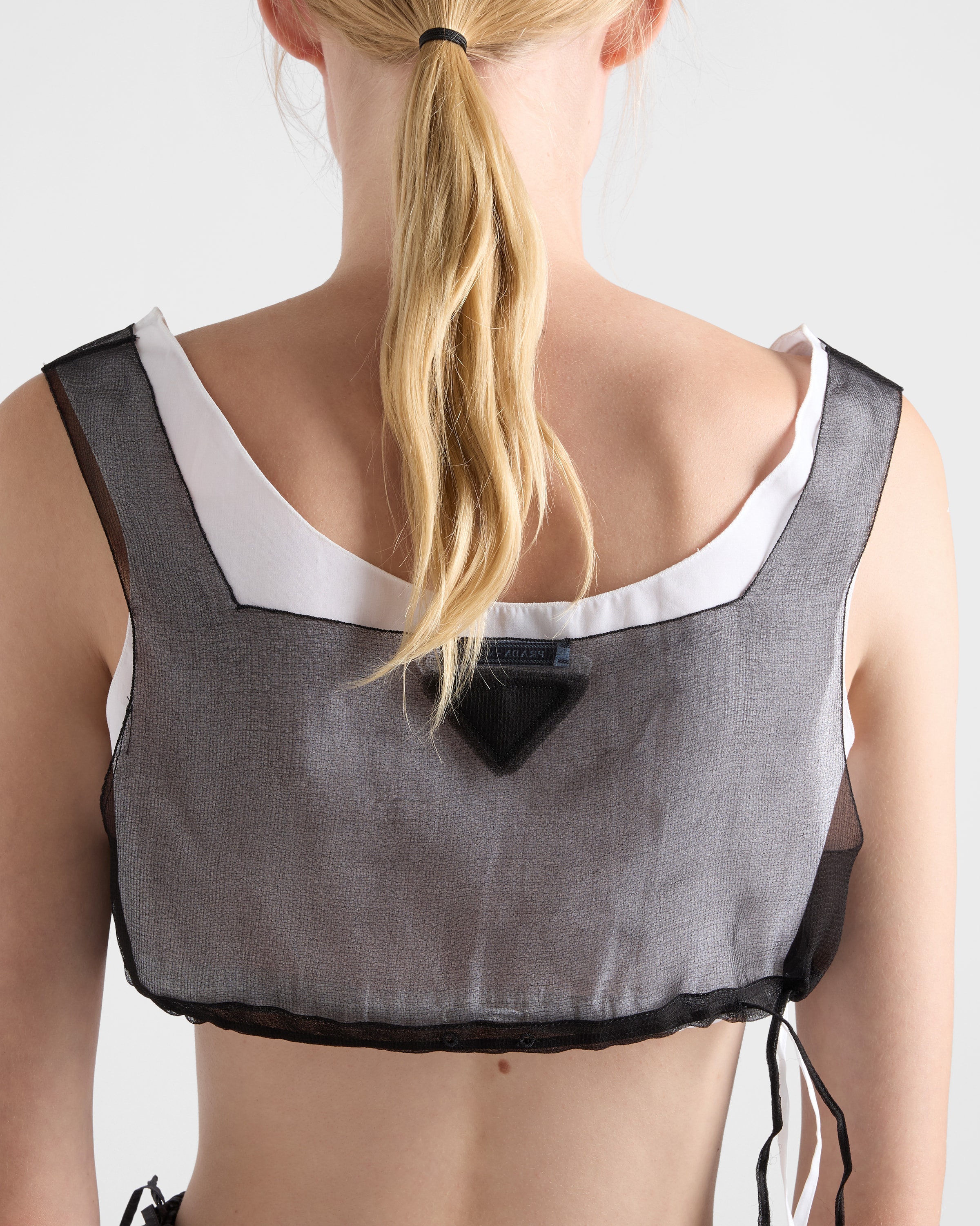 Black Cigaline Top | PRADA - United States