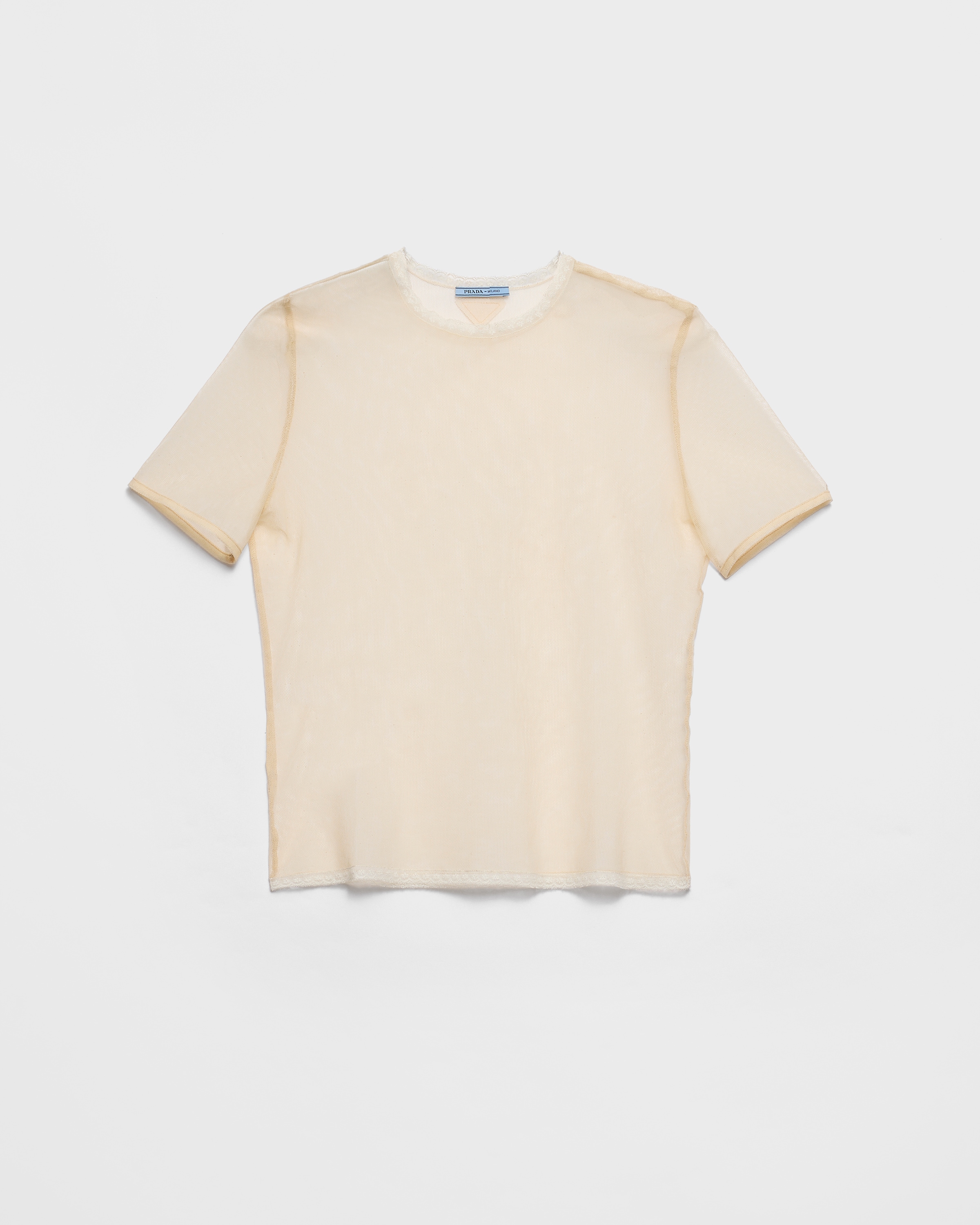 Prada Cotton Tulle T-shirt