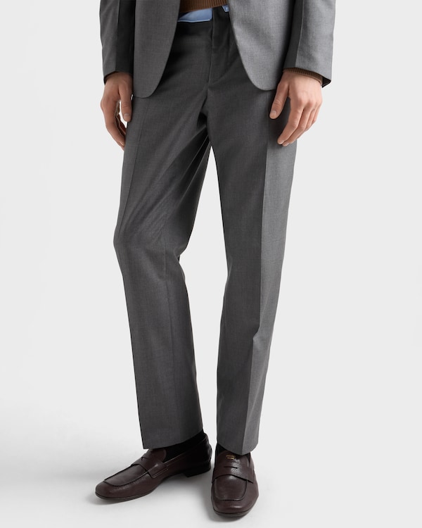 Single-breasted silk suit - Slate Gray Single-breasted silk suit - Slate Gray