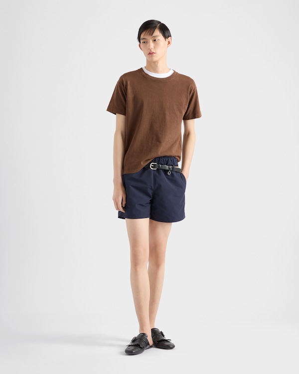 Technical fabric swim trunks Technical fabric swim trunks