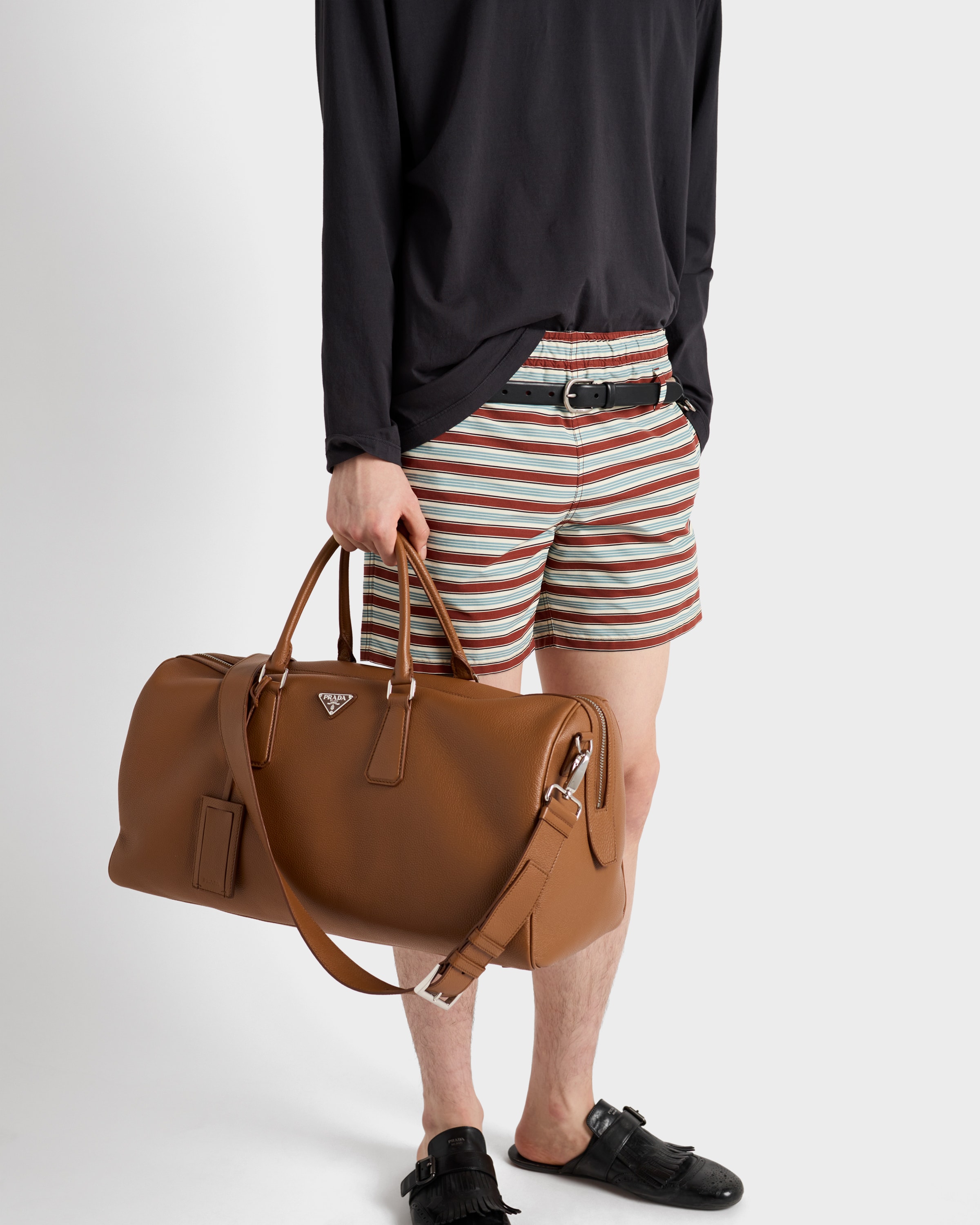 Prada Technical Fabric Swim Trunks