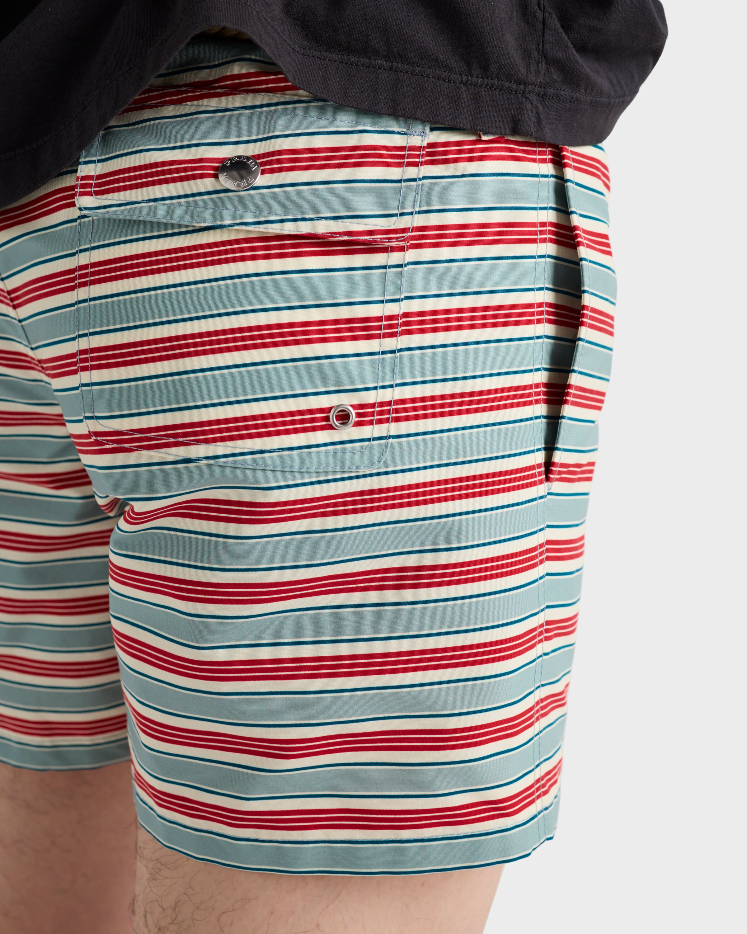 Prada Technical Fabric Swim Trunks