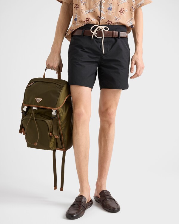 Technical fabric swim trunks Technical fabric swim trunks