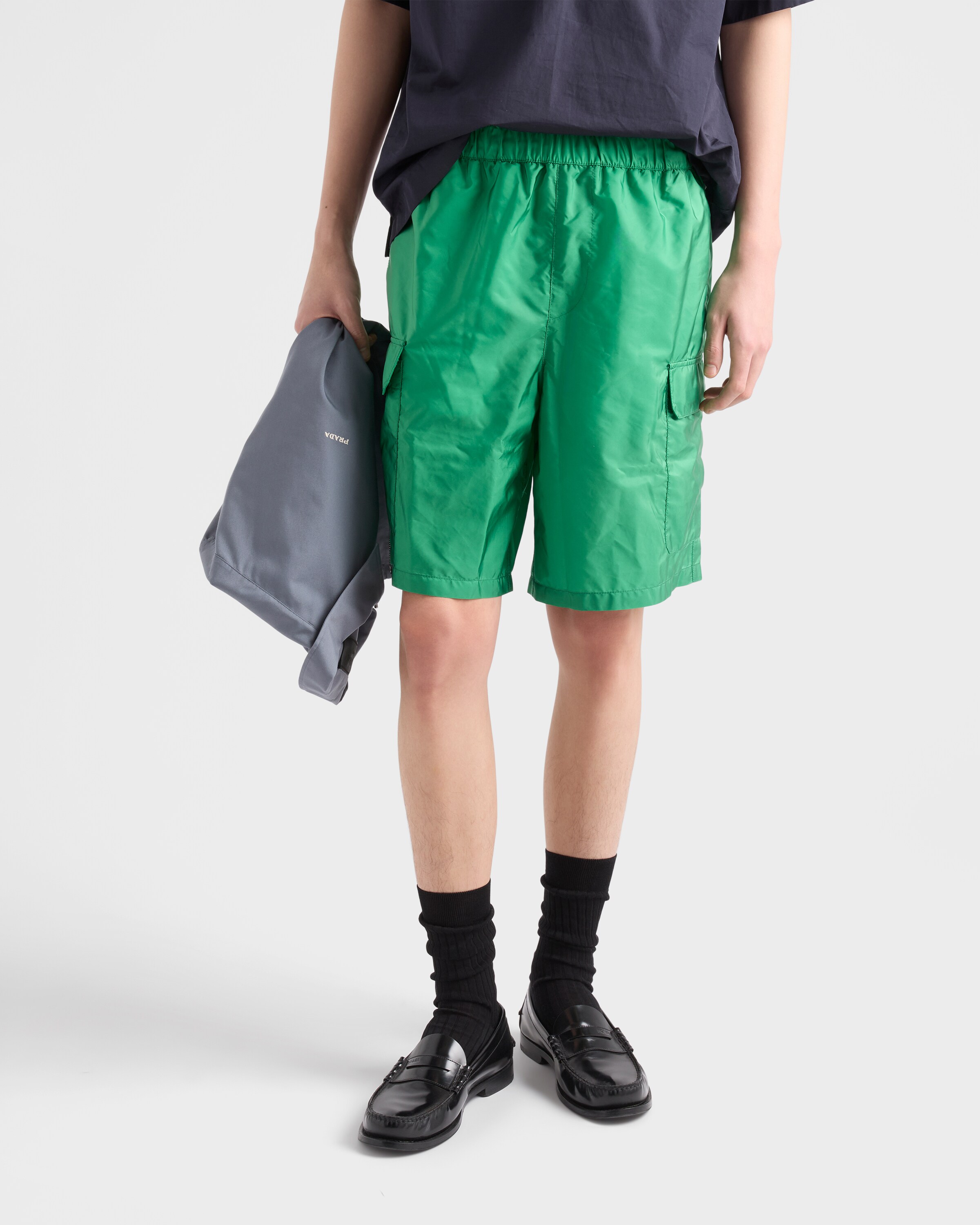 Emerald Green Re-nylon Swim Trunks | PRADA