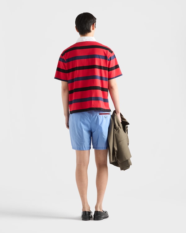 Costume da bagno in Re-Nylon - Azzurro/Rosso Costume da bagno in Re-Nylon - Azzurro/Rosso