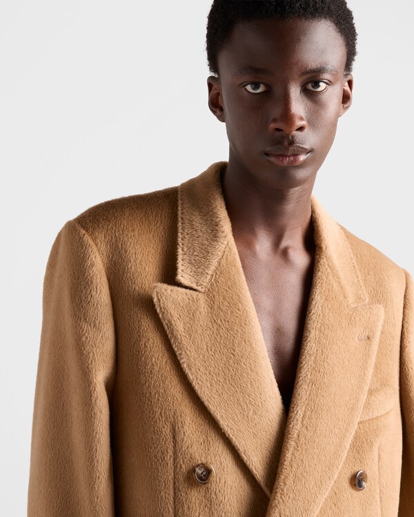 双排扣羊毛混纺外套 双排扣羊毛混纺外套