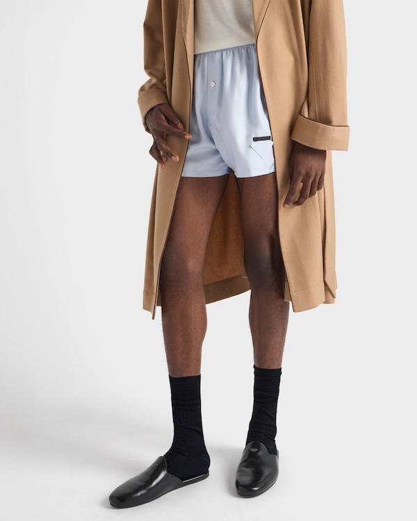 Cotton mid-calf socks - Navy Cotton mid-calf socks - Navy