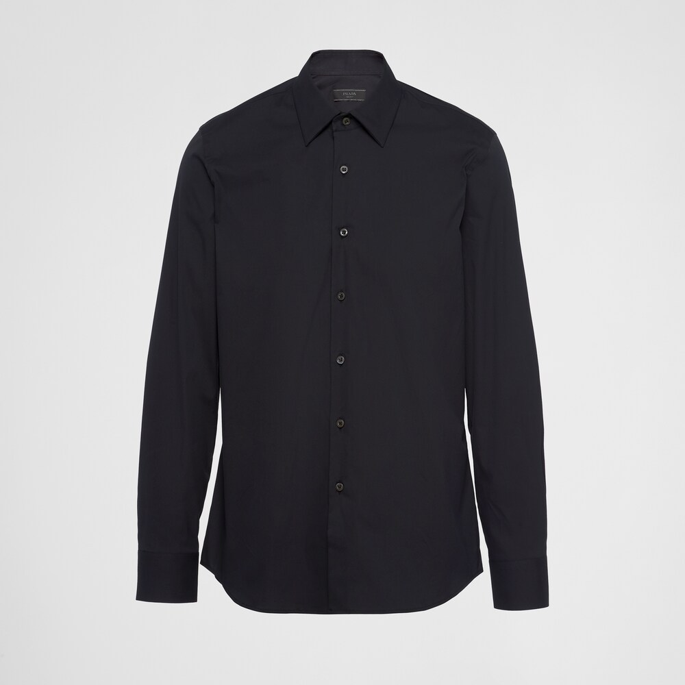 Prada Camisa de algodón elástico 1