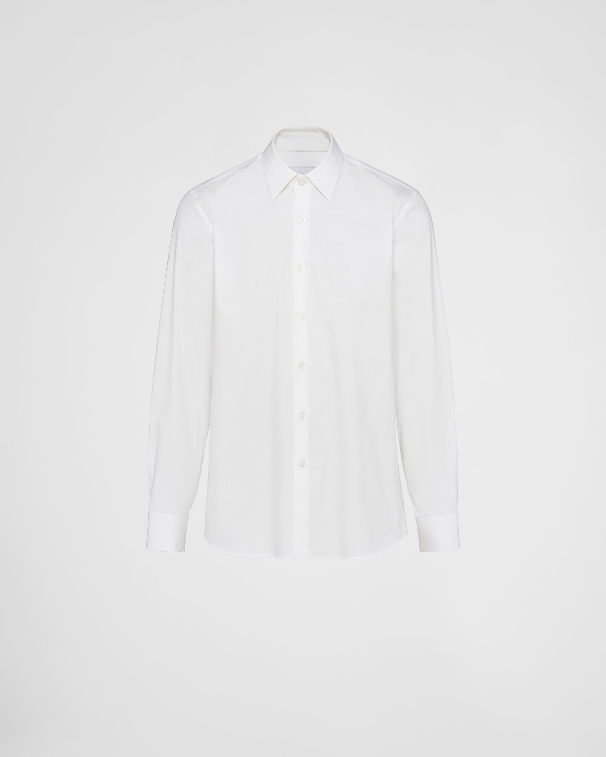 Stretch cotton shirt