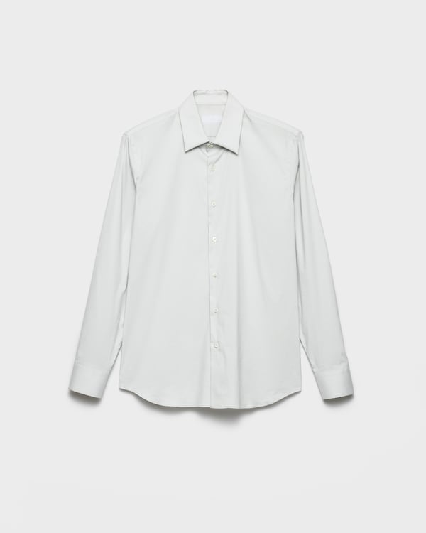 Camisa de algodón elástico - Hielo Camisa de algodón elástico - Hielo