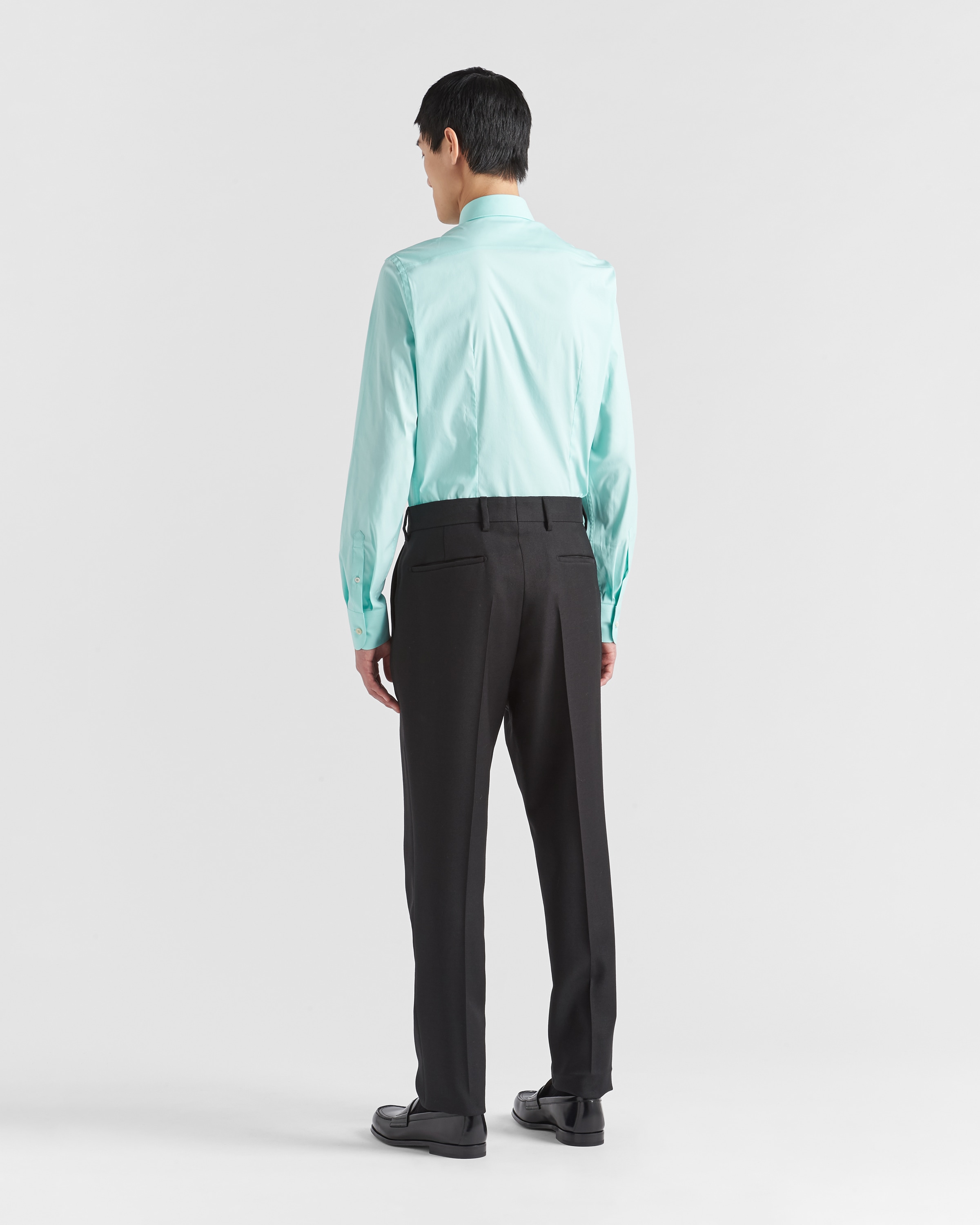 Camicia in cotone stretch Clorofilla | Prada