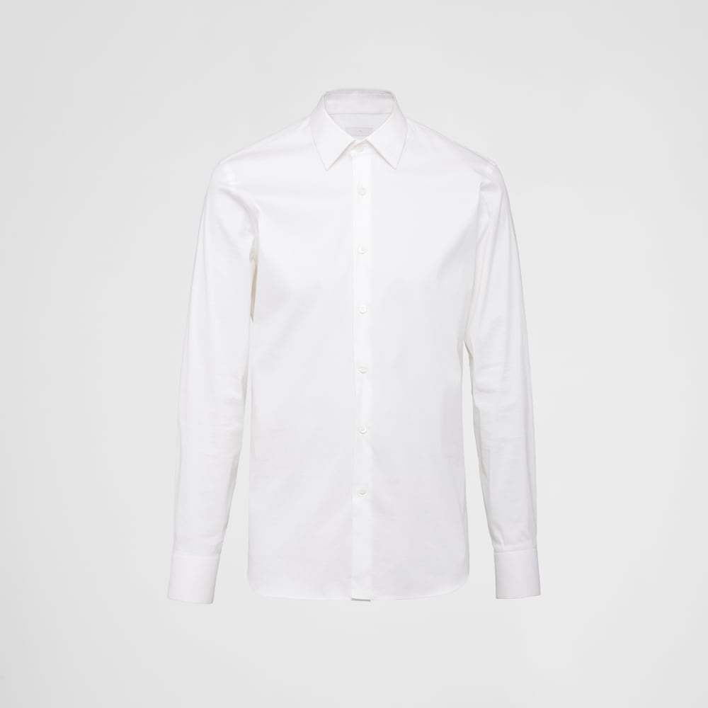 Prada Stretch Poplin Shirt 1