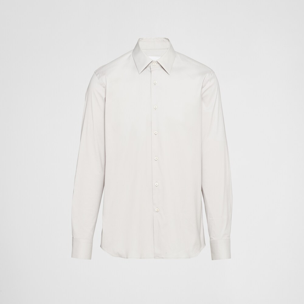 Prada Stretch Poplin Shirt 1