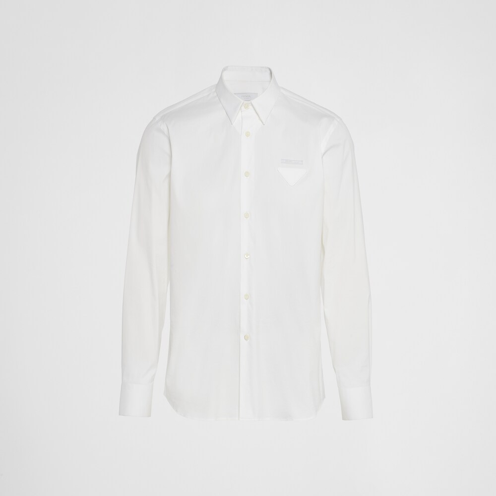Prada Stretch poplin shirt 1