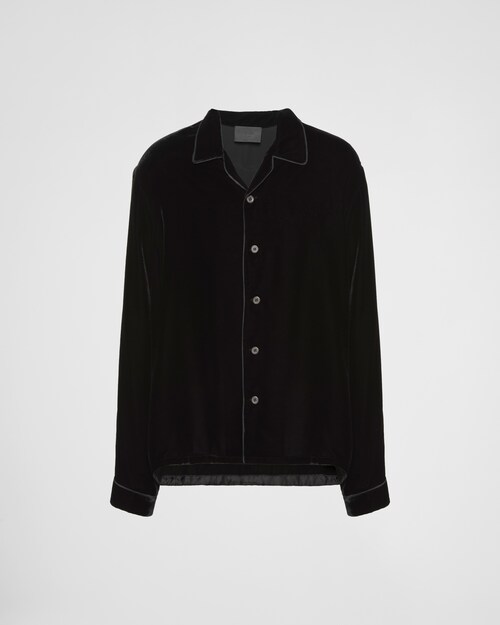 Black Velvet shirt | Prada