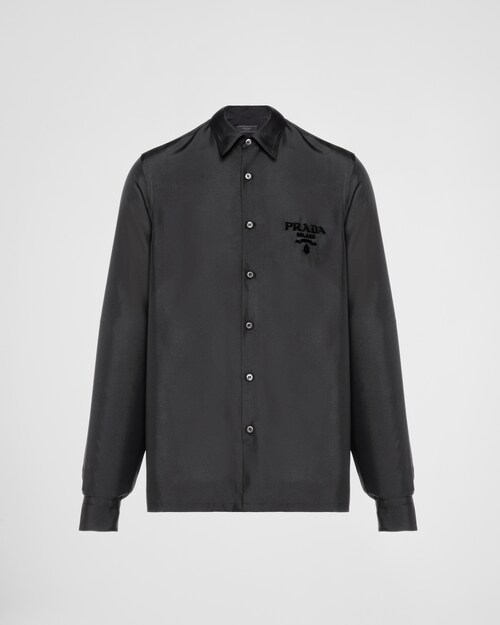 Black Silk shirt | Prada