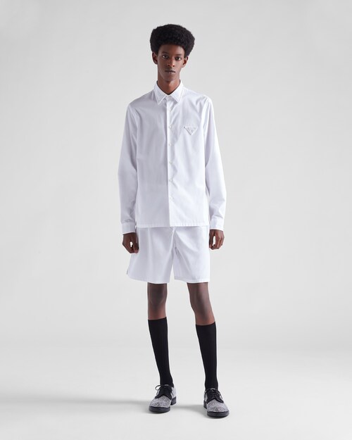 Prada Studded cotton shirt 2