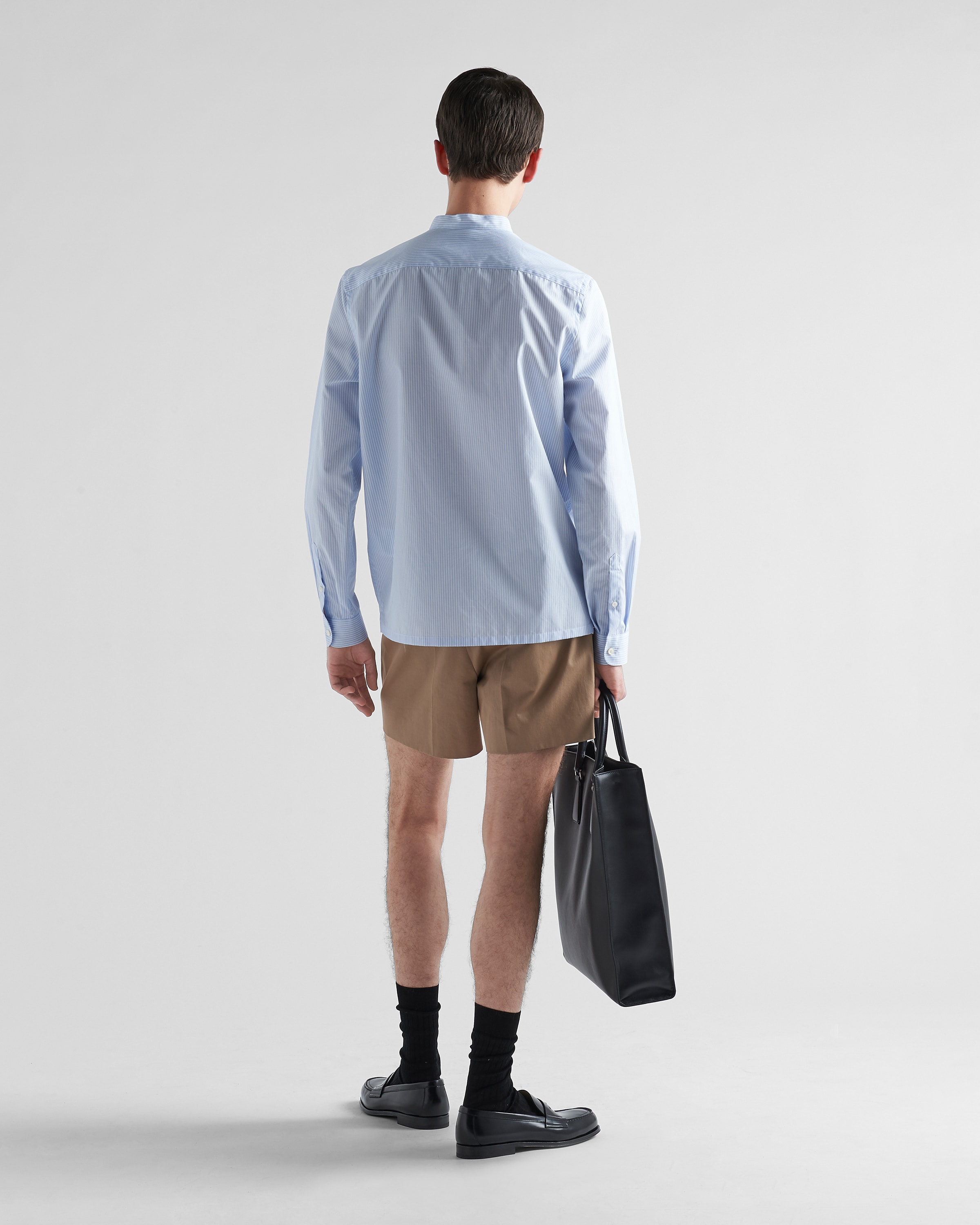 Blue prada shirt sales